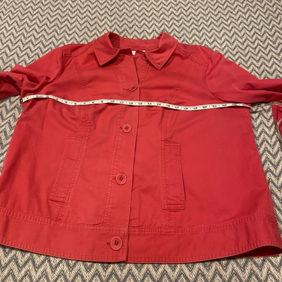 Charter Club 2X Pink Coral Button-Up Jacket – Excellent Condition - Picture 7 of 9